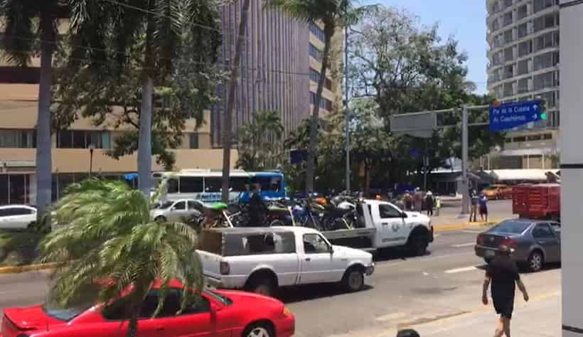 AcaMoto 2022: Llegan motociclistas a Acapulco, viales los infraccionan