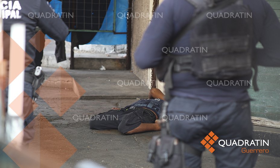 ¡Otro más! Ultiman a hombre en Mercado Central de Acapulco