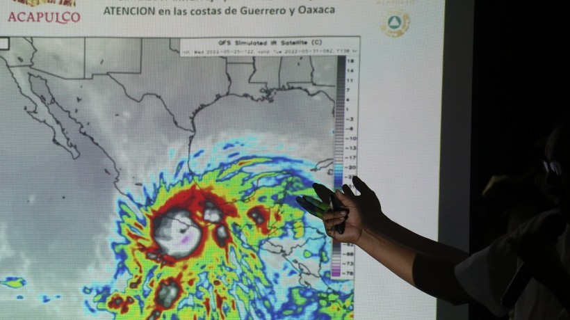 Podría ciclón tropical llegar a Guerrero el próximo domingo