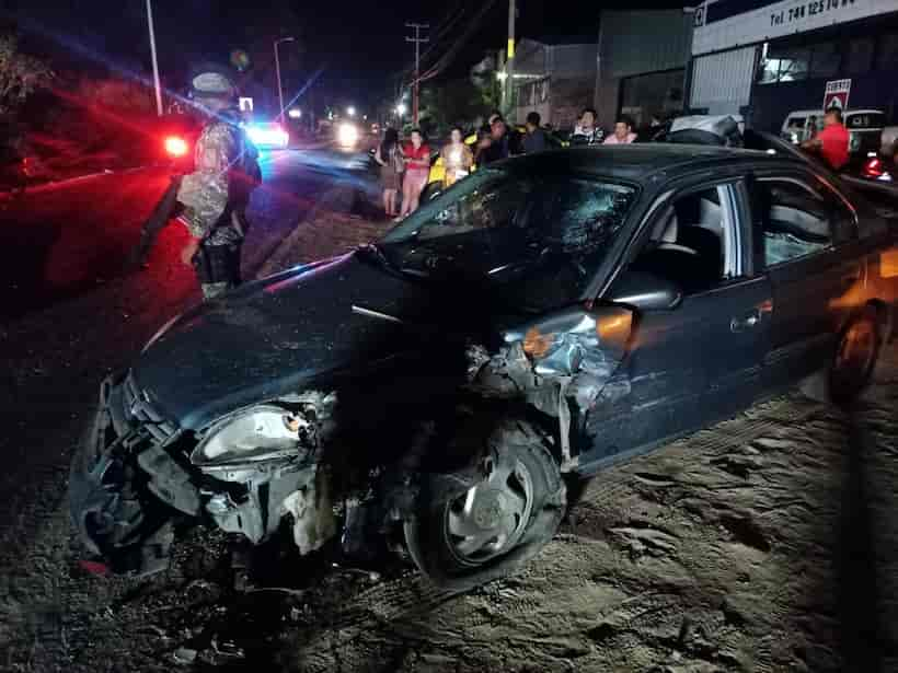 Accidentes en Acapulco dejan 5 personas lesionadas