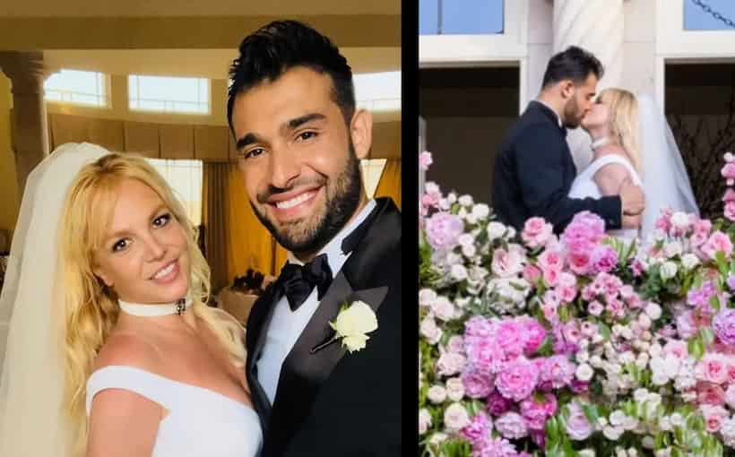 De cuento de hadas: Así fue la boda de Britney Spears