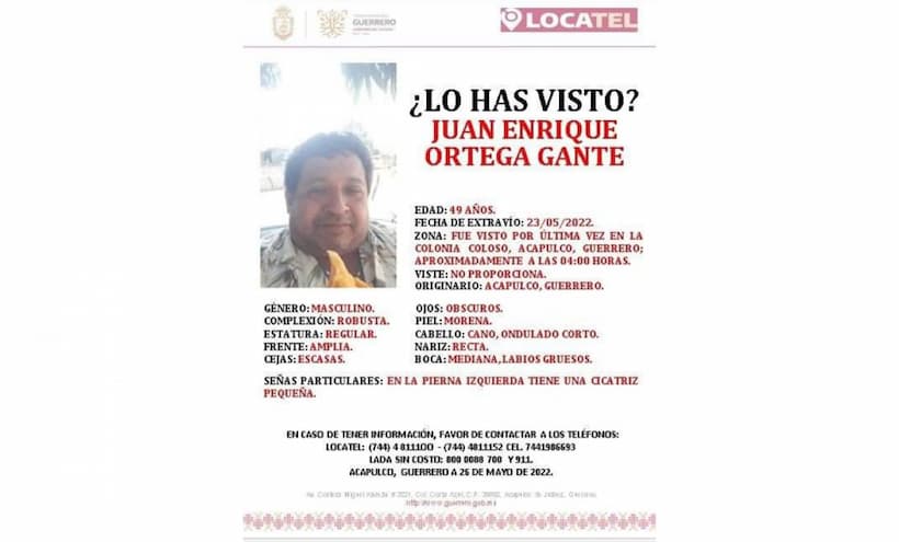 Más desaparecidos: Buscan a taxista en Acapulco