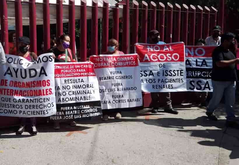 Protestan pacientes renales del ISSSTE de Chilpancingo