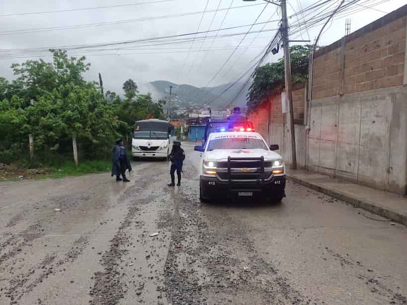 Realiza SSP Guerrero recorridos para detectar daños por lluvias