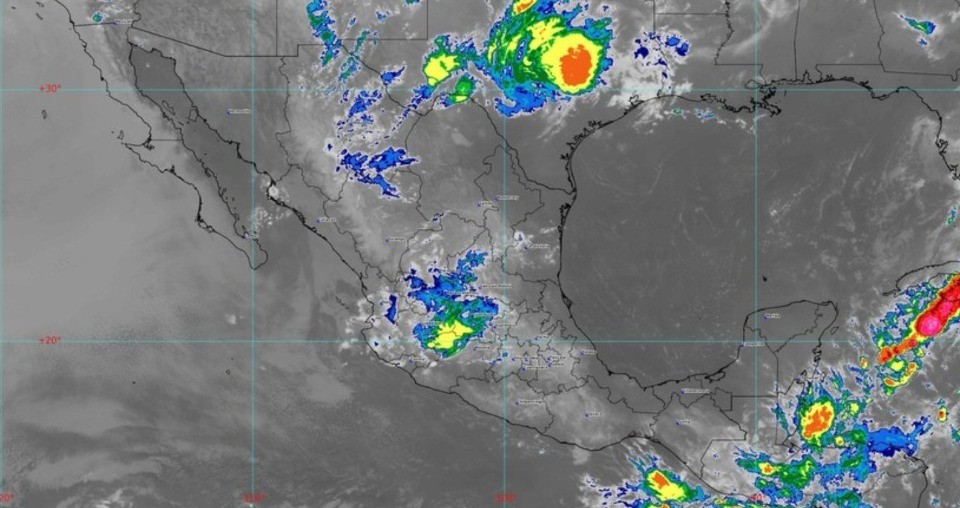 Canal de baja presión provocará lluvias en Guerrero