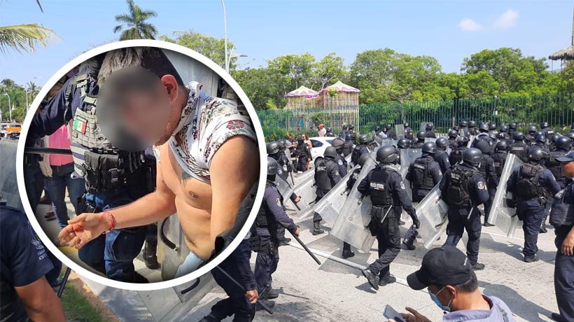 Cae presunto criminal durante bloqueo en Costera; organizó la protesta