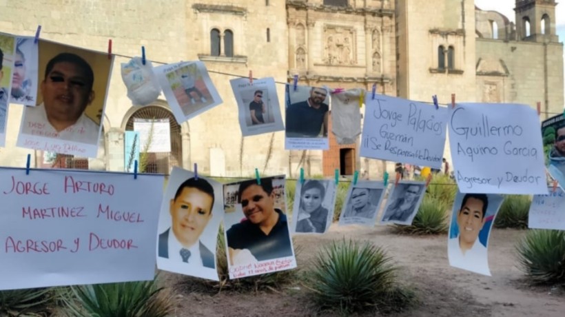 ¿Felíz Día del Padre? Exhiben en Oaxaca a los que no pagan manutención