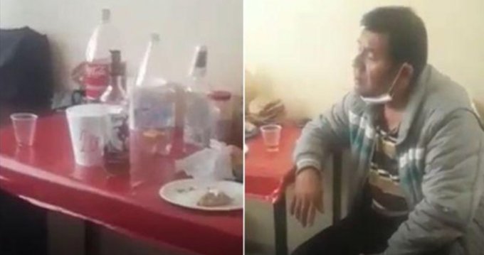 VIDEO: Exponen a director alcoholizado en Puebla