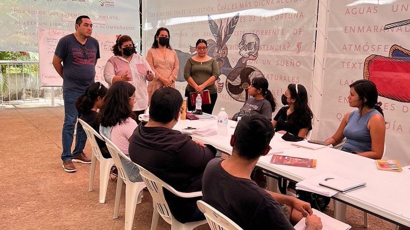 Reinauguran centro de formación lectura en Acapulco