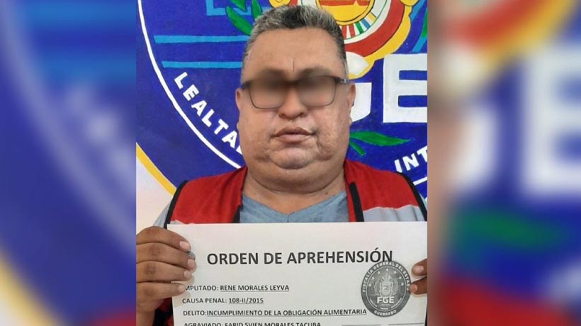 Arrestan a ex alcalde de Tecoanapa, Guerrero, por no pagar manutención