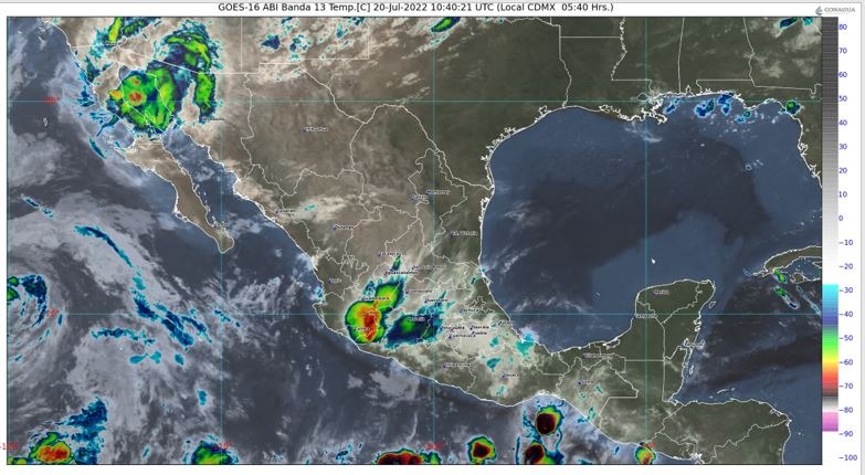 Lluvias en Guerrero: Se esperan precipitaciones fuertes este miércoles