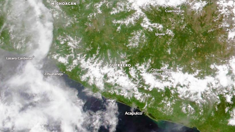 Ondas tropicales 25 y 26 provocarán lluvias intensas en Guerrero