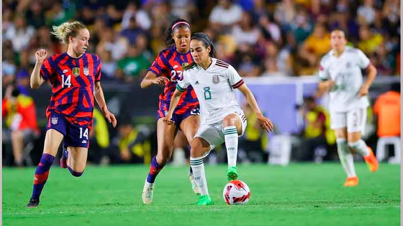 Selección mexicana femenil consuma fracaso; pierde 1-0 vs. Estados Unidos