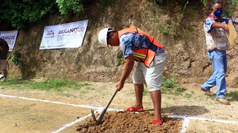 Arranca Ayuntamiento obras por 6 mdp en Acapulco