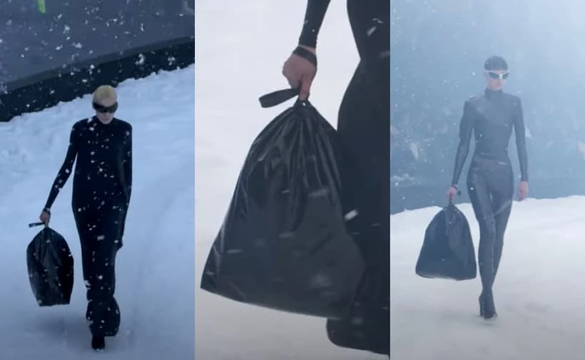 ¡El lujo! Vende Balenciaga diseño de bolsa de basura en más de 30 mil pesos