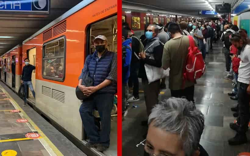 Fallecen dos personas tras arrojarse a las vías del Metro CDMX