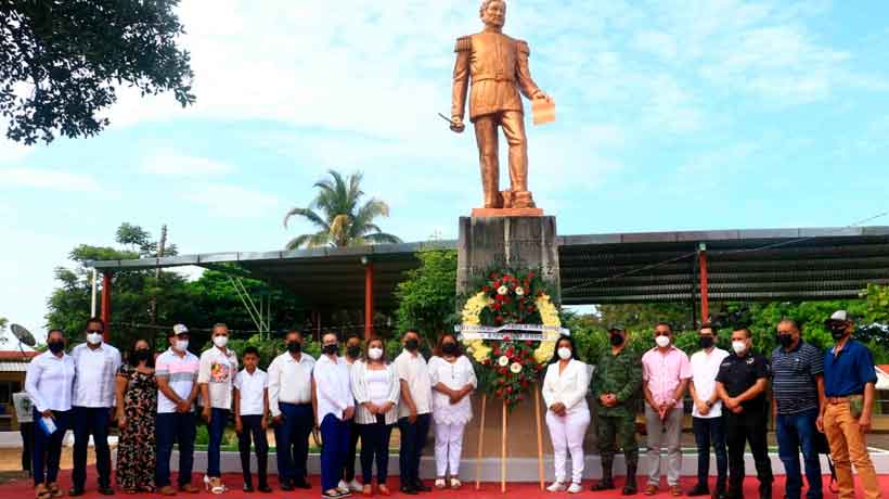 Conmemora Gobierno Municipal aniversario luctuoso de Juan Álvarez