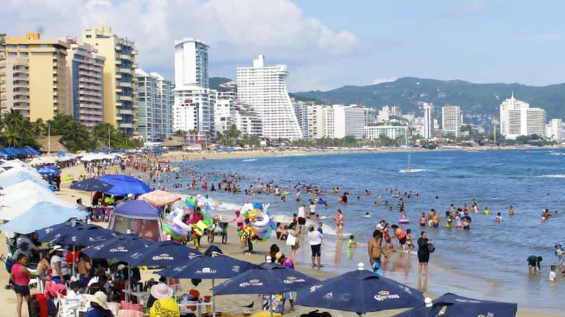 Registra Acapulco ocupación hotelera del 65%