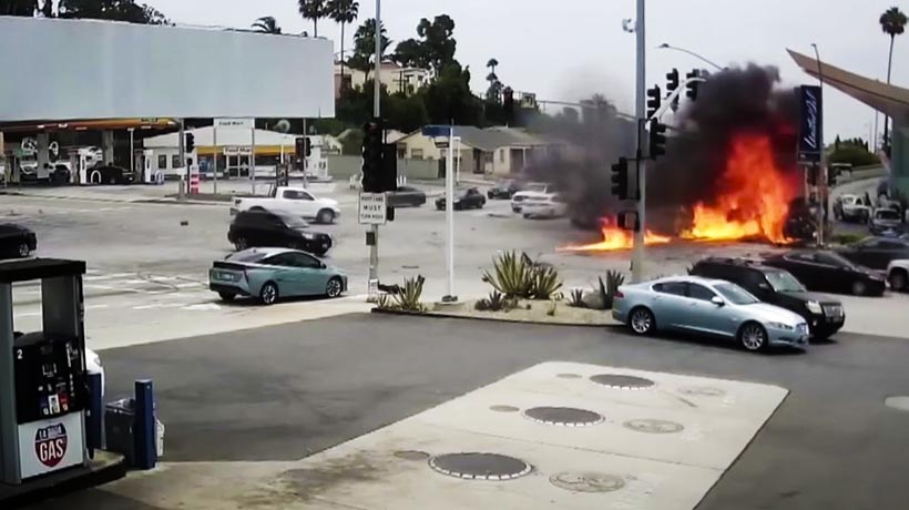 VIDEO: Choque en Los Ángeles deja 6 fallecidos; incluido un bebé y una embarazada