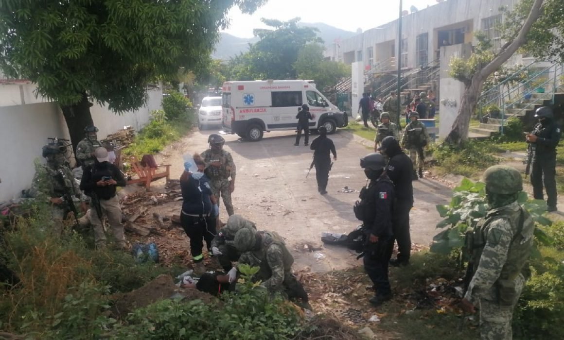 Hieren de bala a hombre en Acapulco