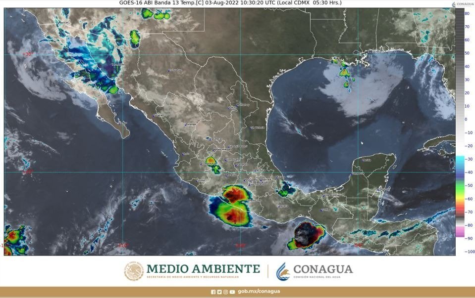 Continuarán las lluvias fuertes en Guerrero