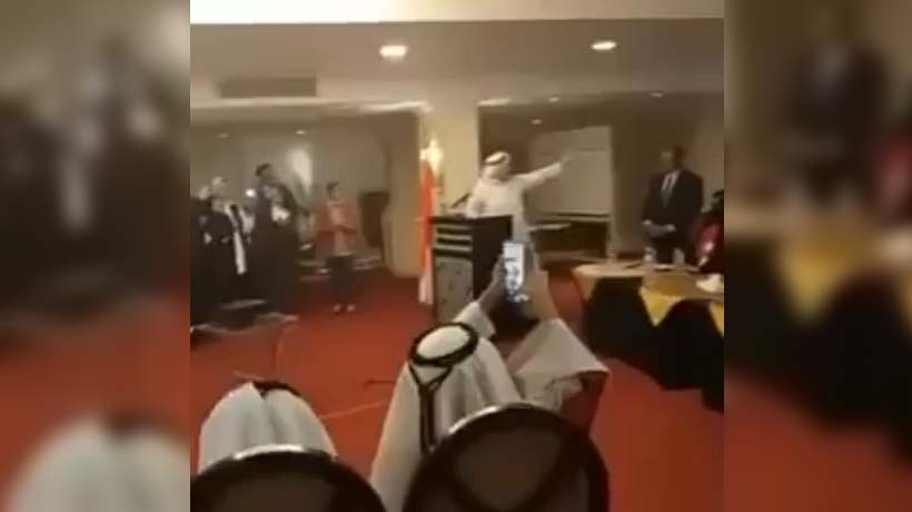 VIDEO: Fallece embajador saudita en pleno discurso en Egipto