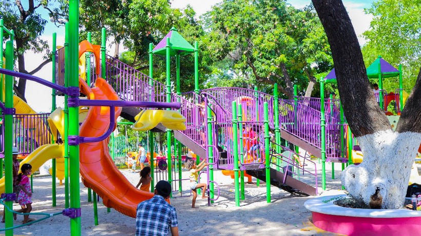 Reinaugura DIF Guerrero parque infantil de Renacimiento de Acapulco