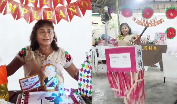 VIDEO: Se viraliza ‘pejefiesta’ de cumpleaños con temática de AMLO