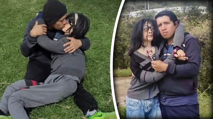 VIDEO: Hombre presume novia e hijos hechos de trapo en TikTok