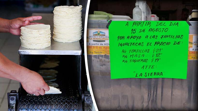 Obliga el narco a bajar precio de tortilla en Iguala