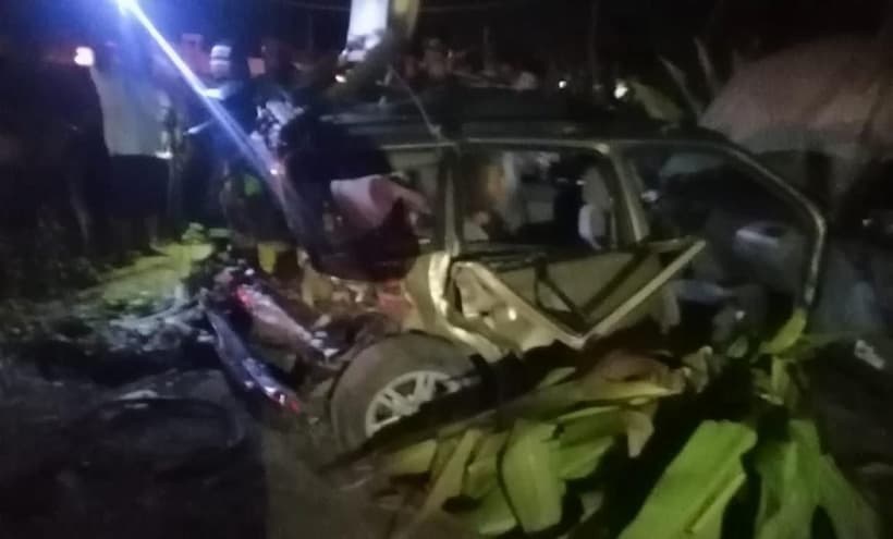 Accidente en Acapulco deja 5 personas lesionadas