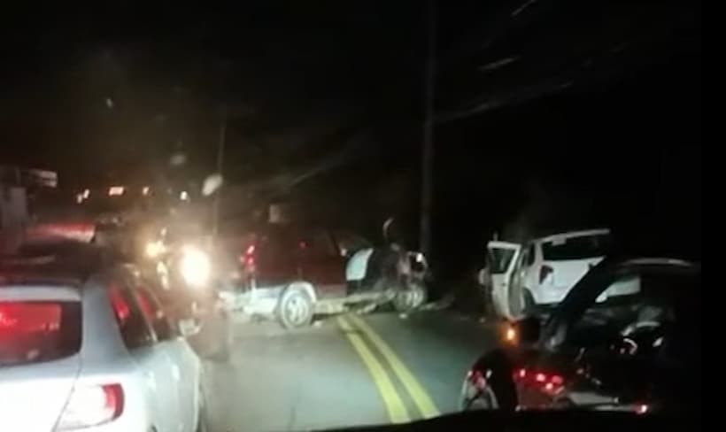 Fuerte accidente en Acapulco; ocurrió en la avenida Escénica