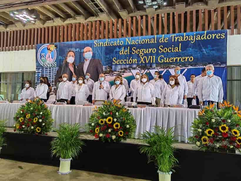 Trabajan coordinados IMSS Guerrero y SNTSS para beneficio de los derechohabientes