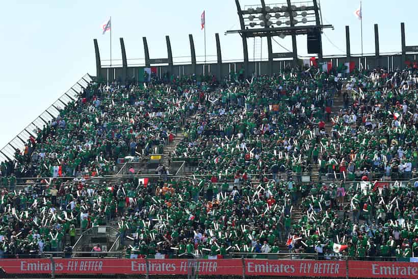 Llaman a vestir de verde en el GP de México para apoyar al ‘Checo’ Pérez