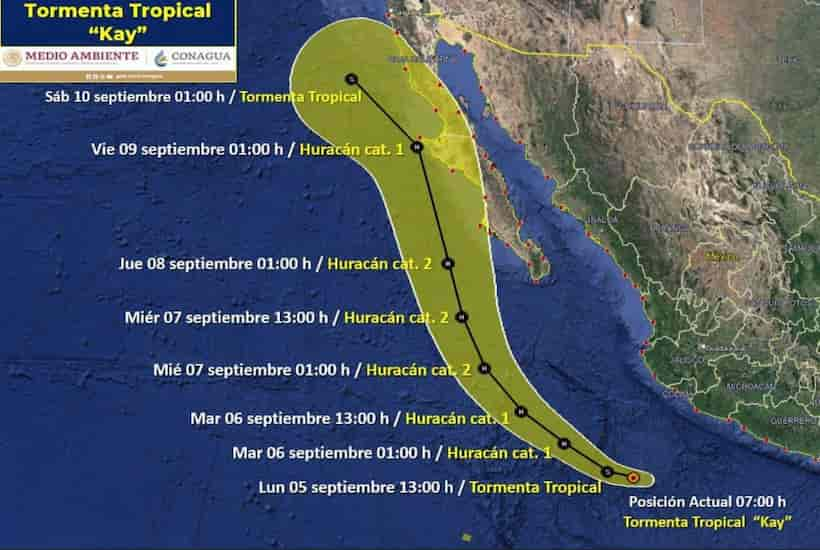 “Kay” se aleja, pero seguirá causando efecto en Guerrero