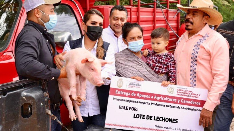 Apoyan en Guerrero a 4 mil 500 agricultores y ganaderos