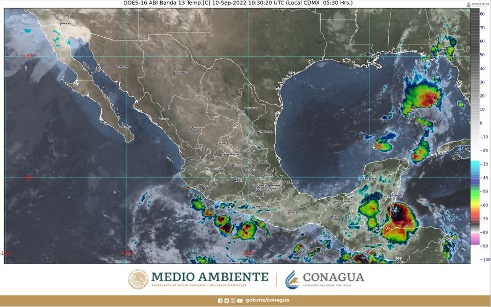 Continuarán las lluvias fuertes con puntuales fuertes en municipio de Guerrero