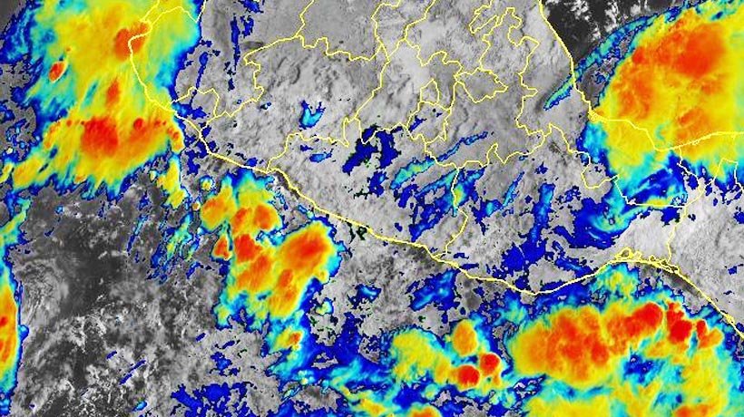 Advierte SMN de lluvias intensas en Guerrero y otros estados