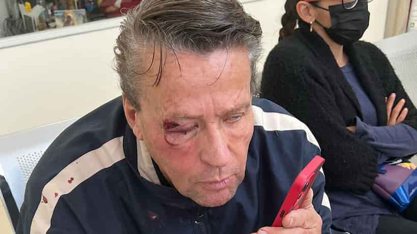 Cámara de seguridad captó pelea de Alfredo Adame; él inició la agresión