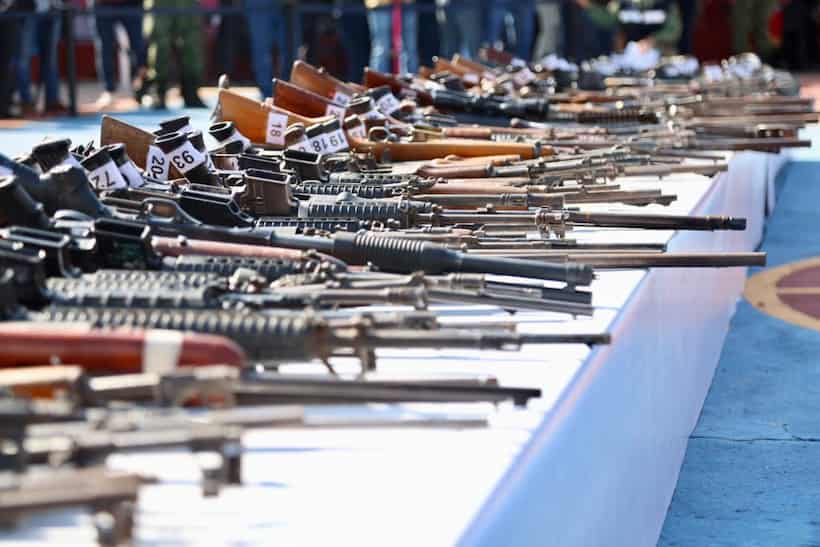 Colaboración entre México y EE.UU. evitó venta de más de 32 mil armas: Ebrard