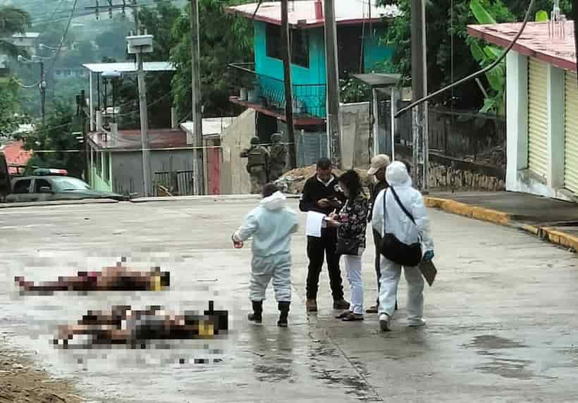 Hallan tres cuerpos en la colonia Vicente Guerrero de Acapulco