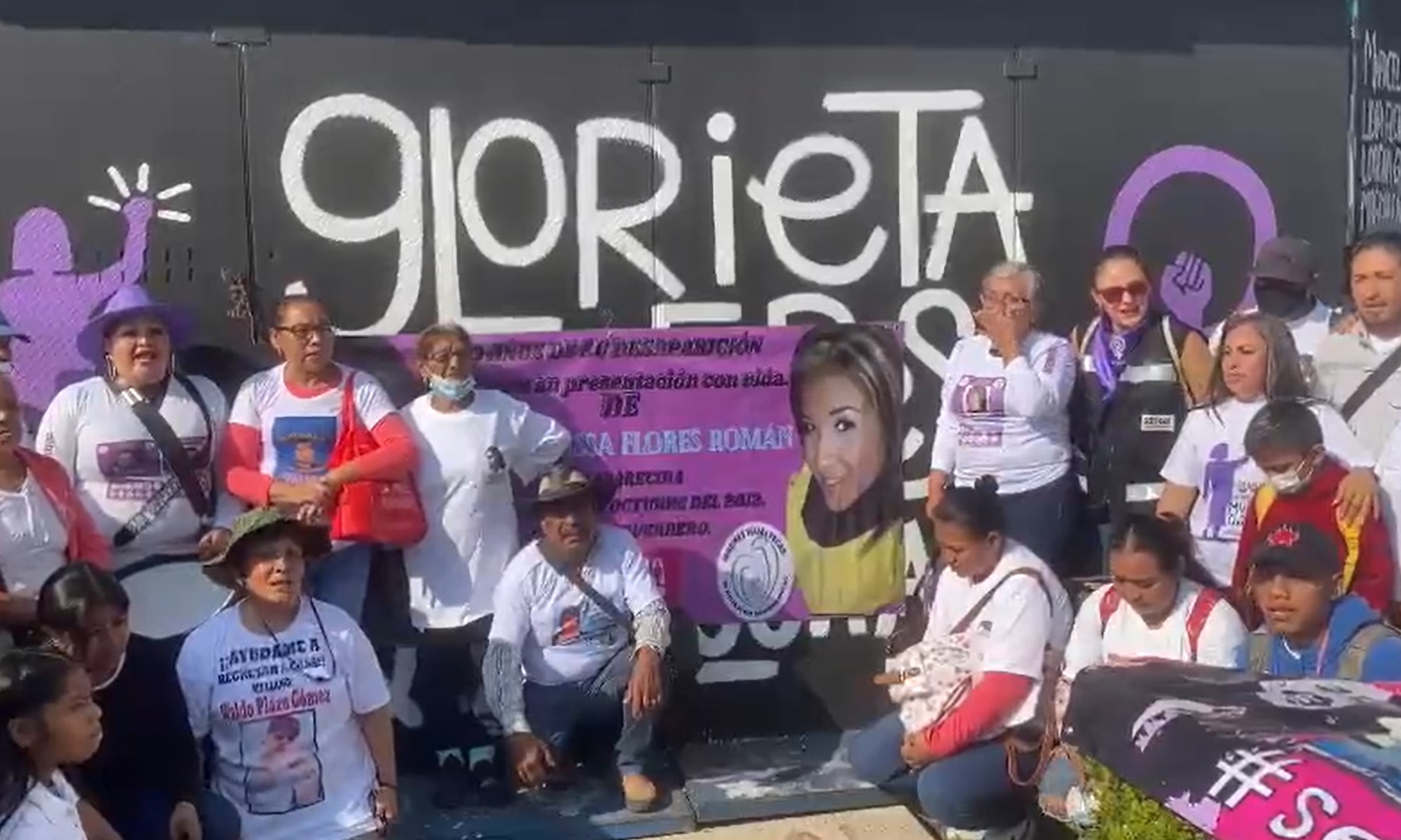 Marchan en CDMX por el décimo aniversario de la desaparición de Ivette Melissa en Iguala