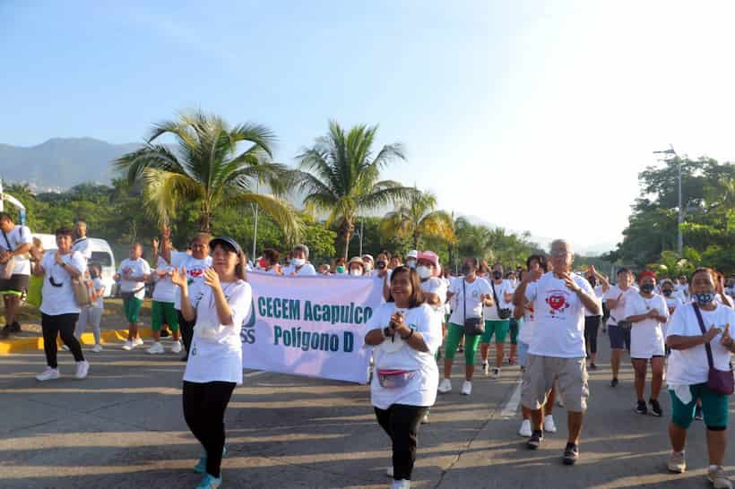 Realizan en Acapulco caminata para conmemorar el Día Mundial del Corazón