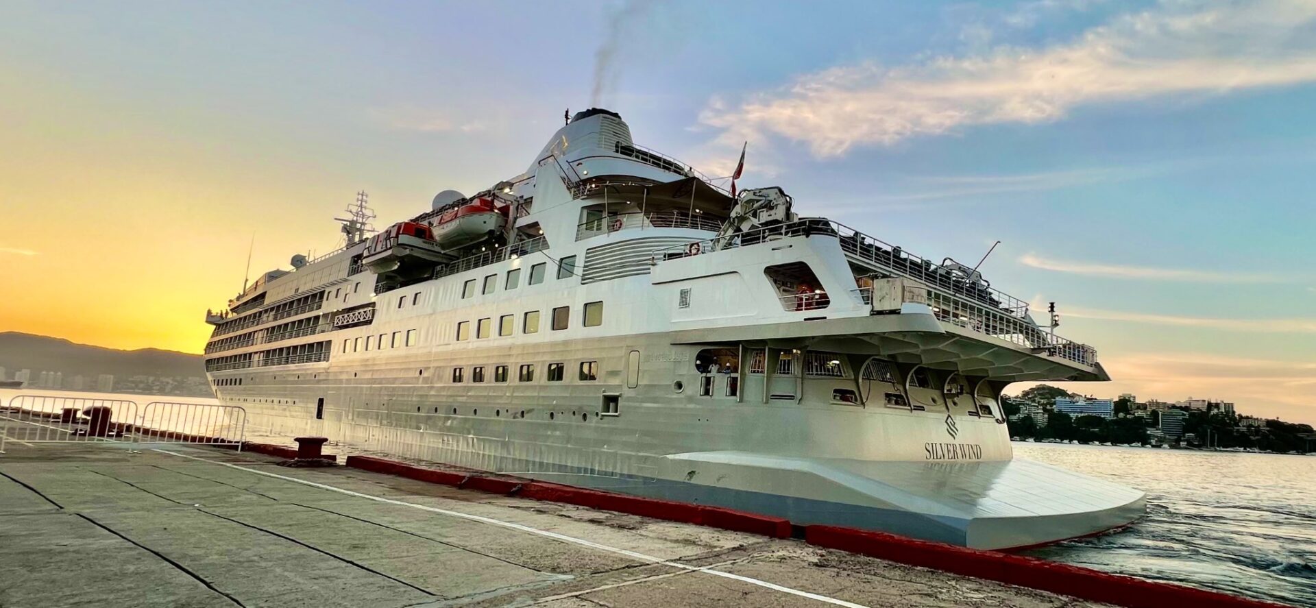 Llega Silver Wind a Acapulco, el segundo crucero de la temporada