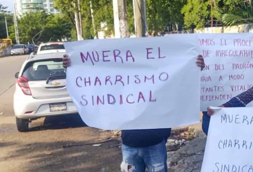 Toma CETEG el ex Ineban; protestan contra elección del SNTE