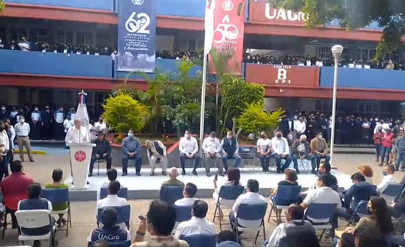 Conmemora la UAGro el 62 aniversario del Movimiento Estudiantil Popular