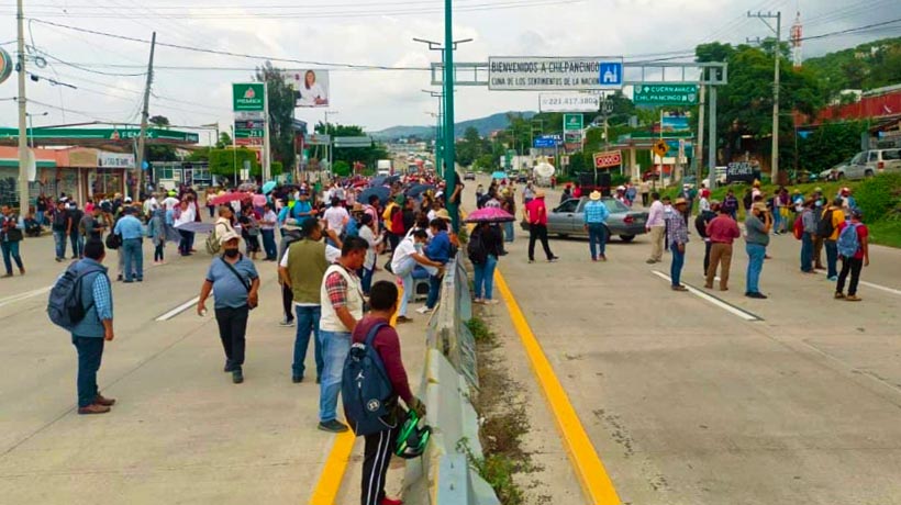 Libera CETEG autopista del Sol tras media hora de bloqueo