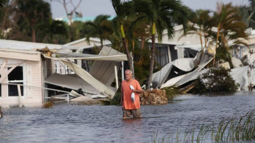 Suman 77 fallecidos por el huracán Ian en Estados Unidos