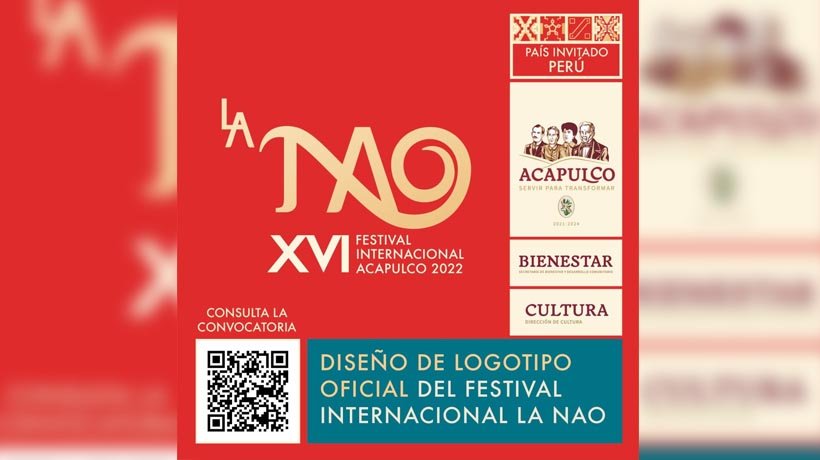 Lanzan concurso para diseñar logo de La Nao Acapulco 2022