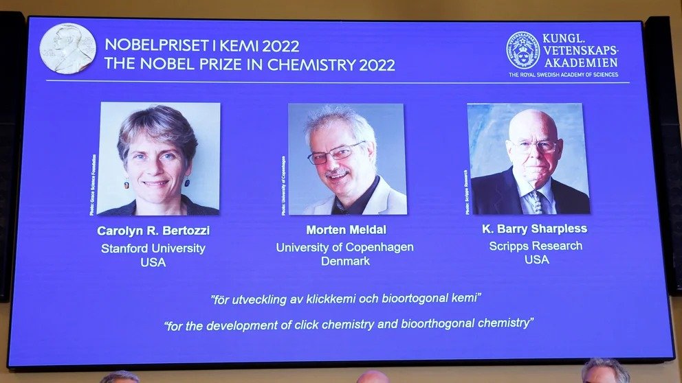 Por construcción de moléculas, científicos se llevan el Nobel de Química 2022